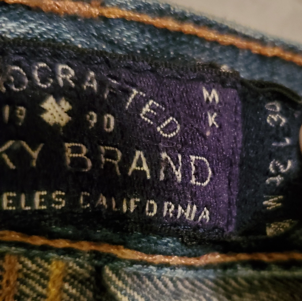 Lucky Brand men's 410 Athletic fit jeans size 42x34 - Picture 5 of 7